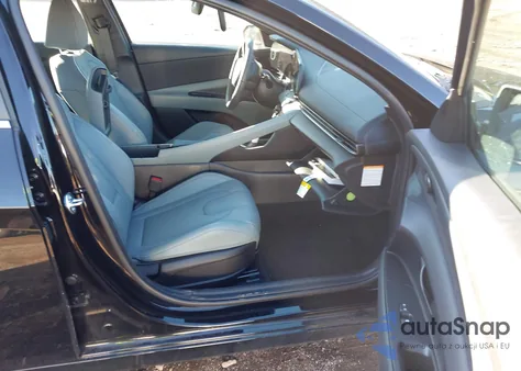 2025 Hyundai Elantra Hybrid Limited from USA, damaged, VIN KMHLN4DJ9SU170891